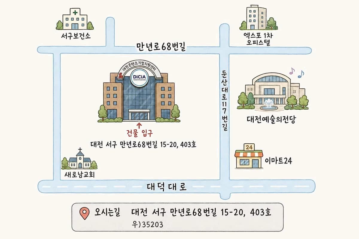 본부 약도